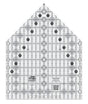 Quilt Ruler House Template 9-1/2in x 12in