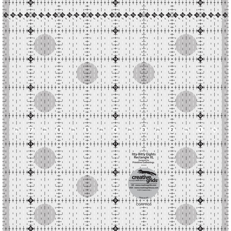 Quilt Ruler Acrylic Rectangle XL 8in x 24in