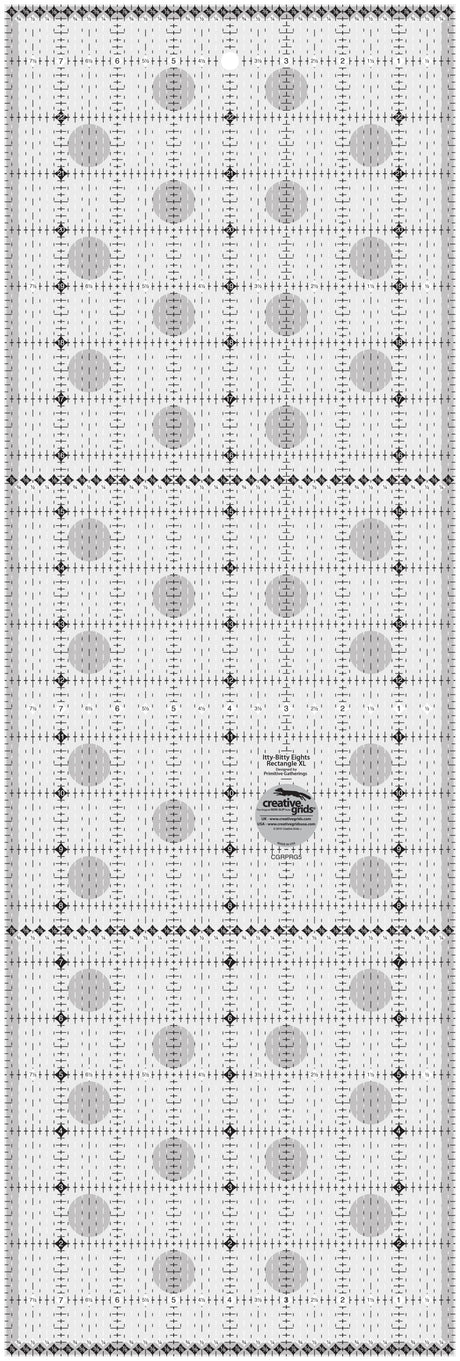 Quilt Ruler Acrylic Rectangle XL 8in x 24in