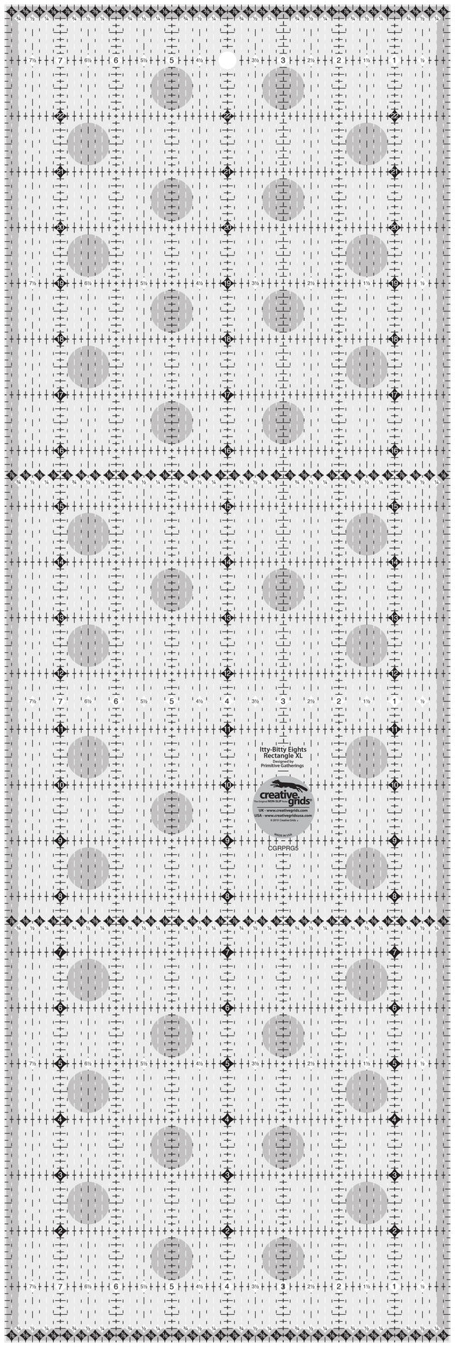 Quilt Ruler Acrylic Rectangle XL 8in x 24in