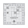Quilt Ruler Log Cabin Trim Tool for 8in Finished Blocks
