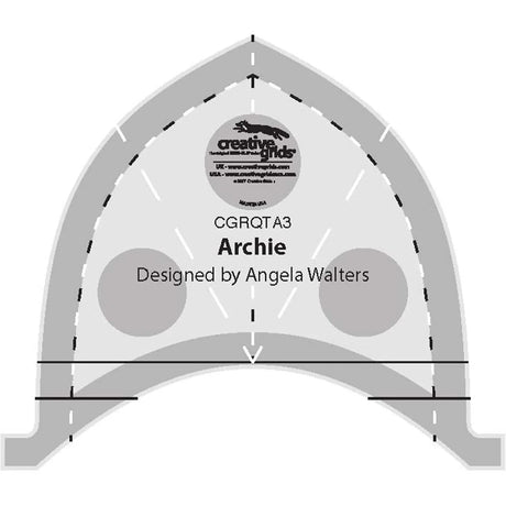 Acrylic Machine Quilting Tool Archie
