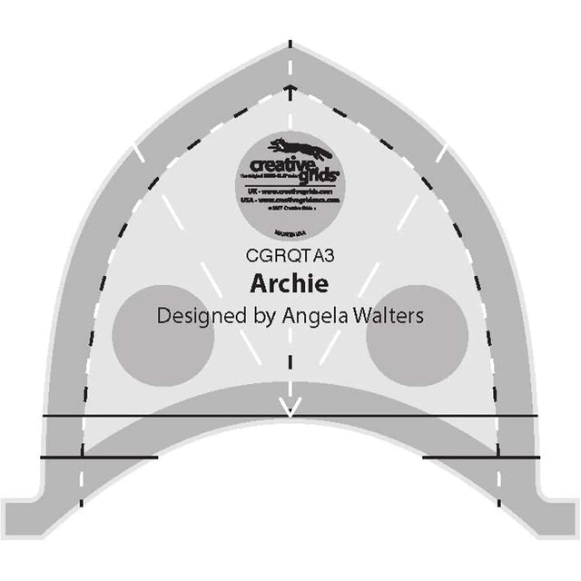 Acrylic Machine Quilting Tool Archie