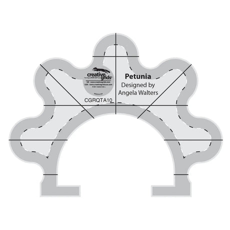 Machine Quilting Tool Petunia by Creative Grids