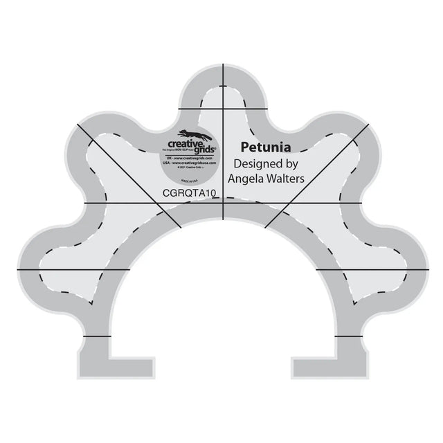 Machine Quilting Tool Petunia by Creative Grids
