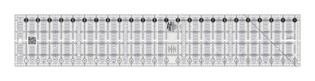 Quilt Ruler Quick Trim And Circle 4-1/2in x 24-1/2in