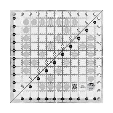 Quilt Ruler 11-1/2in x 11-1/2in