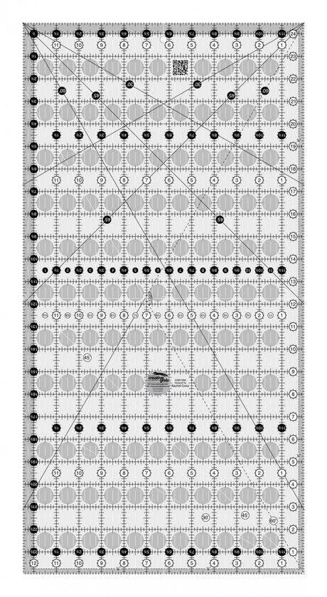 Quilt Ruler 12-1/2in x 24-1/2in