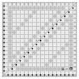 Quilt Ruler 18-1/2in Square
