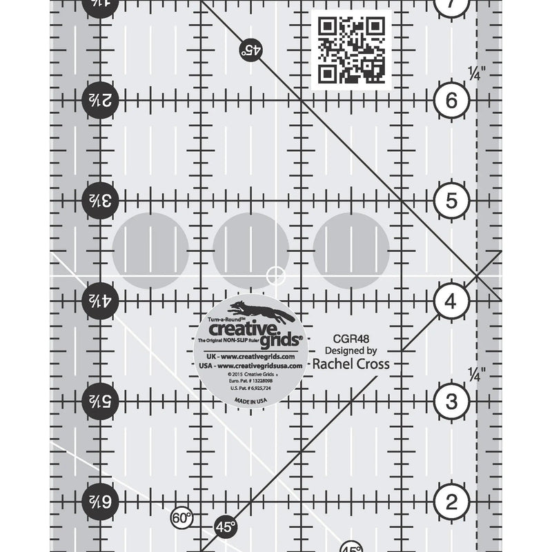 Quilt Ruler 4-1/2in x 8-1/2in