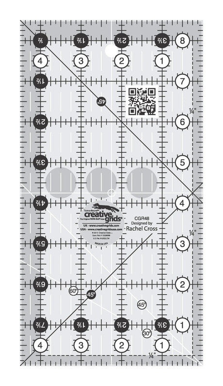 Quilt Ruler 4-1/2in x 8-1/2in