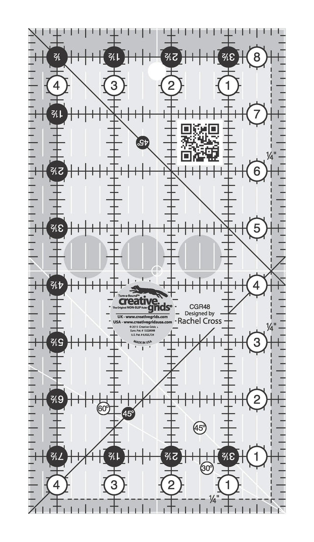 Quilt Ruler 4-1/2in x 8-1/2in