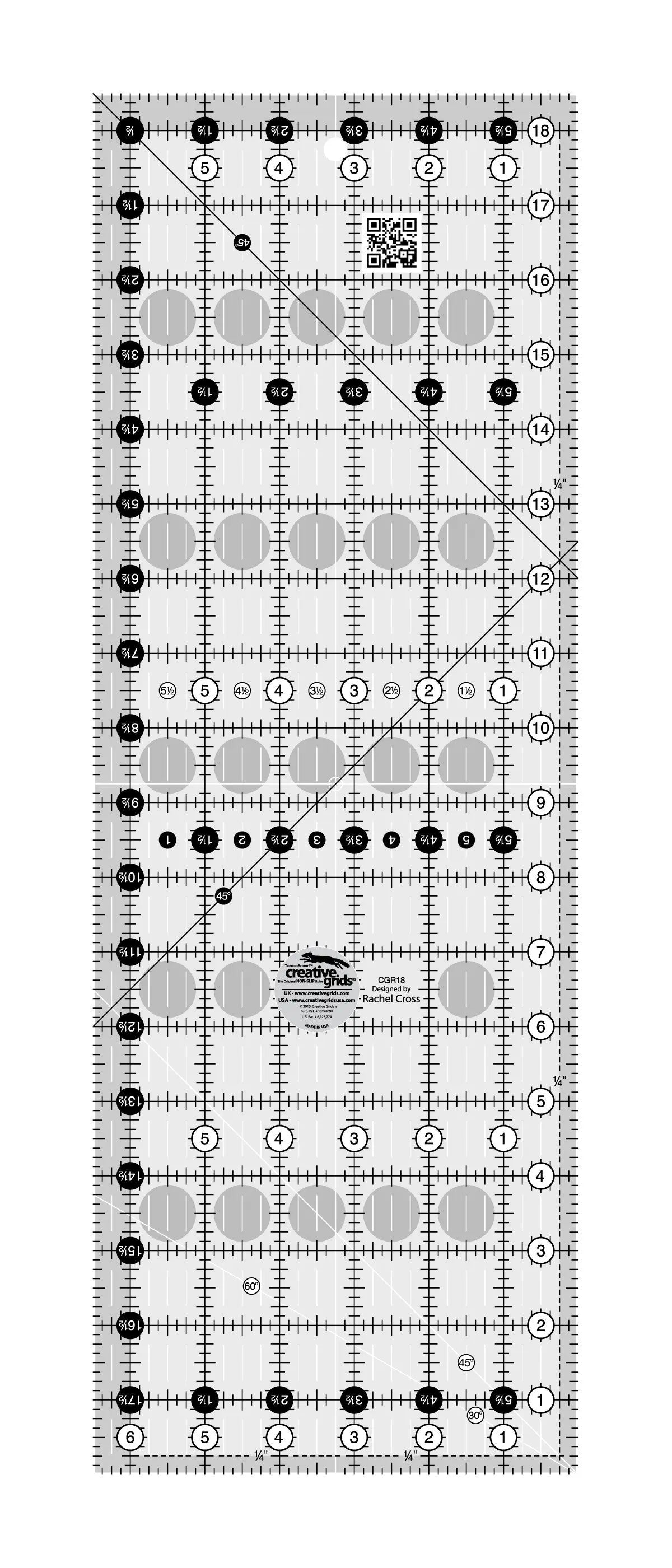 Quilt Ruler 6-1/2in x 18-1/2in