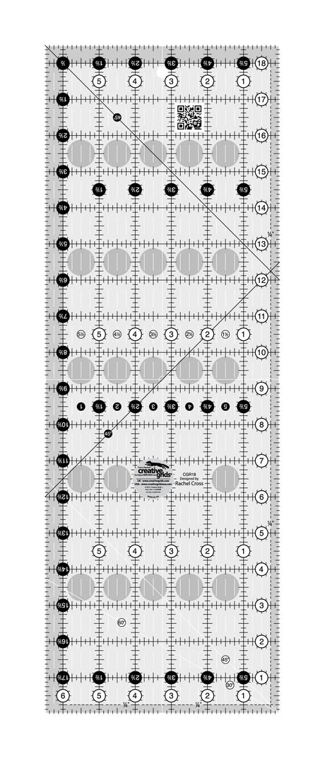 Quilt Ruler 6-1/2in x 18-1/2in