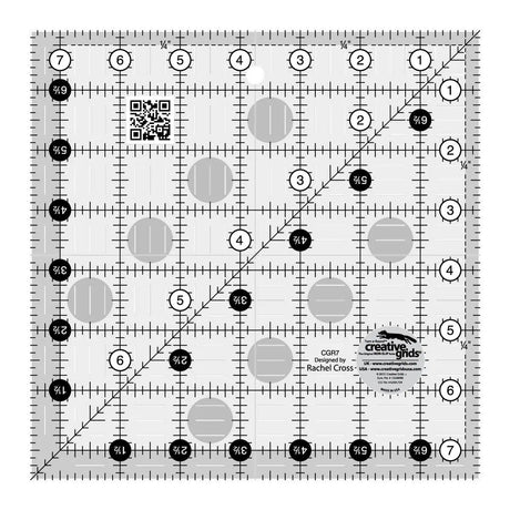 Quilt Ruler 7-1/2in Square