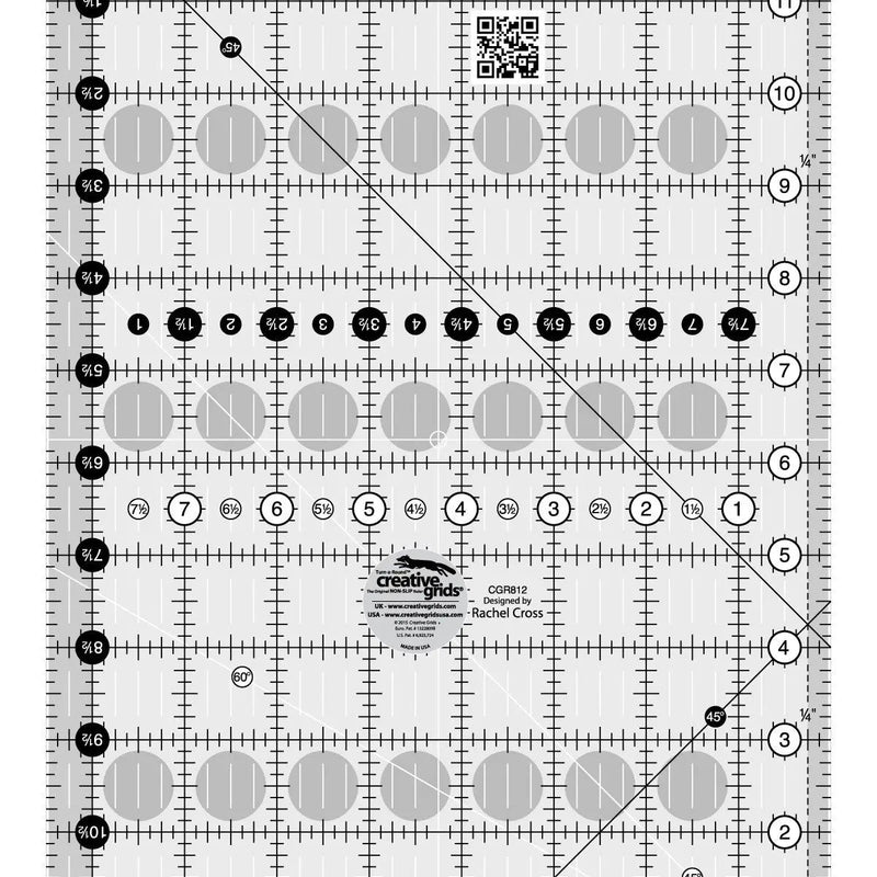Quilt Ruler 8-1/2in x 12-1/2in