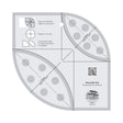 Quilting Ruler Round Up Tool 8in x 8in