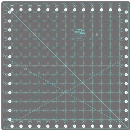 Rotary Cutting Mat Self-Healing 14in x 14in Grey