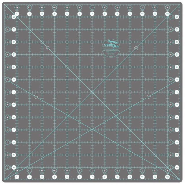 Rotary Cutting Mat Self-Healing 14in x 14in Grey