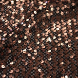 Crescendo Stretch Netting Sequin Nylon Spandex Fabric - Black, Ivory, Magenta, Pine, Navy, Chocolate, 56" Width (1 Yard)