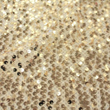 Crescendo Stretch Netting Sequin Nylon Spandex Fabric - Black, Ivory, Magenta, Pine, Navy, Chocolate, 56" Width (1 Yard)