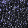 Crescendo Stretch Netting Sequin Nylon Spandex Fabric - Black, Ivory, Magenta, Pine, Navy, Chocolate, 56" Width (1 Yard)