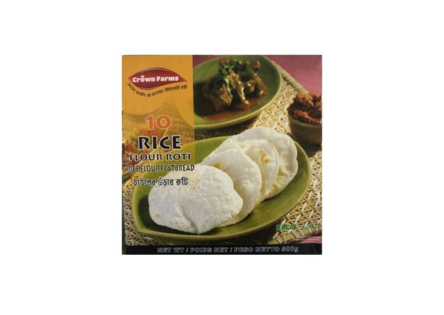 Crown Farms Rice Flour Roti 500 Gm
