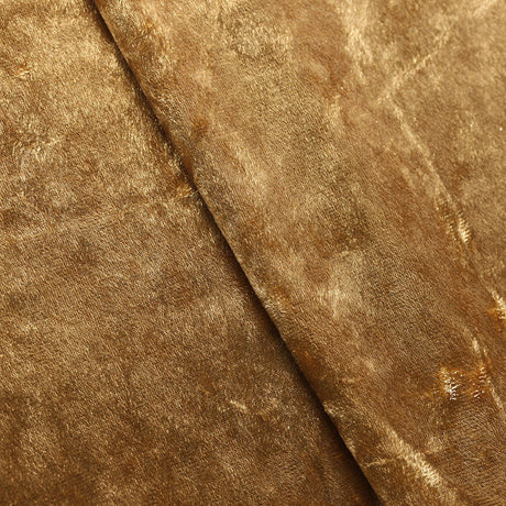 Crushed Velvet Polyester Spandex Fabric - Multiple Colors, Solid, 58/60" Width (1 Yard)