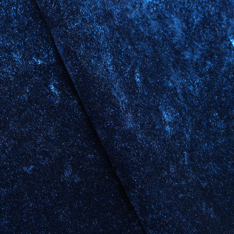 Crushed Velvet Polyester Spandex Fabric - Multiple Colors, Solid, 58/60" Width (1 Yard)