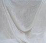 1 Yard Stretch Crushed Velvet Fabric Optic White Drapey Apparel Textile width
