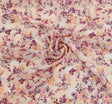 Chiffon Crinkle Print D#849-13121 100 Percent Polyester Fabric - Color 003, 53" Width (1 Yard)