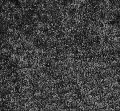 1 Yard Dark Charcoal Crushed Velvet Fabric 100% Polyester 58/60” Wide