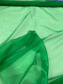 1 Yard Crinkle Barbie Organza Fabric Two Tone Sheer Polyester for Decor Events & Crafts Width 36 inches