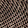Cupped Aluminum Scale Mesh Fabric - Silver, Matte Brown, Black, 21" X 62" (1 Piece)