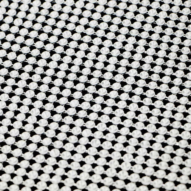 Aluminum Scale Mesh Silver