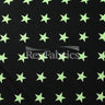 Costume Star Nylon Spandex Fabric - Black Night Star Print, 58/60" Width (1 Yard)