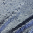 D Isis Foiled Stretch Velvet Fabric - Cobalt Blue, All-Over Foil, 56" Width (1 Yard)
