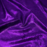 D Isis Foiled Stretch Velvet Fabric - Cobalt Blue, All-Over Foil, 56" Width (1 Yard)