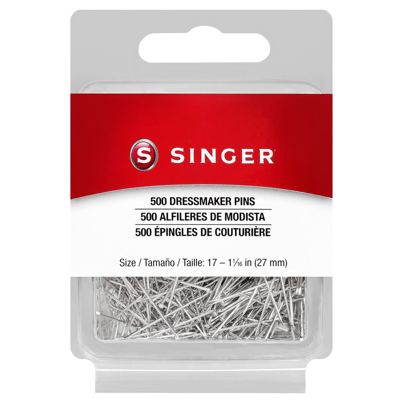 SINGER 500 Dressmaker Pins Size 17 1-1/16"