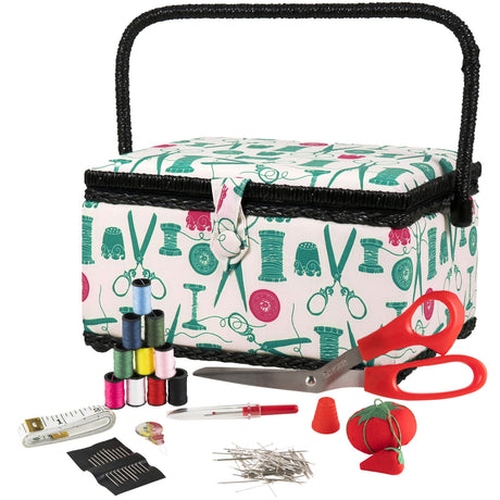 SINGER Large Sewing Basket Kit