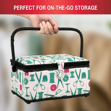 SINGER Large Sewing Basket Kit