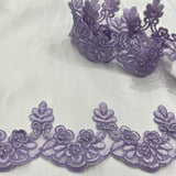 Beaded Corded Lace Trim
