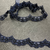 Beaded Corded Lace Trim