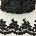 Beaded Corded Lace Trim 4.5"