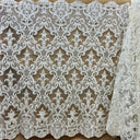 Beaded Corded Bridal Lace Dark Ivory
