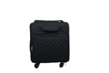 Everything Mary Jumbo 5 Wheel Collapsible Rolling Sewing Machine Storage Case Black