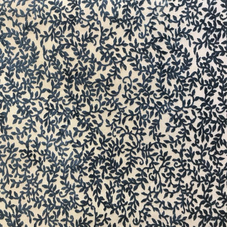 Daisy Floral Cut Velvet Fabric - Floral Pattern, 56" Width (1 Yard)
