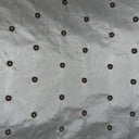 Dakota Silk Fabric - Floral Dotted Embroidered, 54" Width (1 Yard)