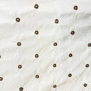 Dakota Silk Fabric - Floral Dotted Embroidered, 54" Width (1 Yard)