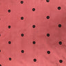 Dakota Silk Fabric - Floral Dotted Embroidered, 54" Width (1 Yard)